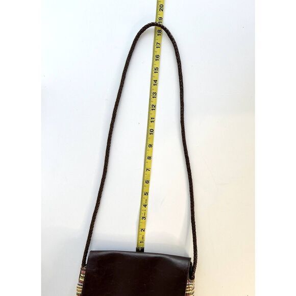 Relic Crossbody Bag Multicolor Striped Braided Strap - Picture 11 of 12